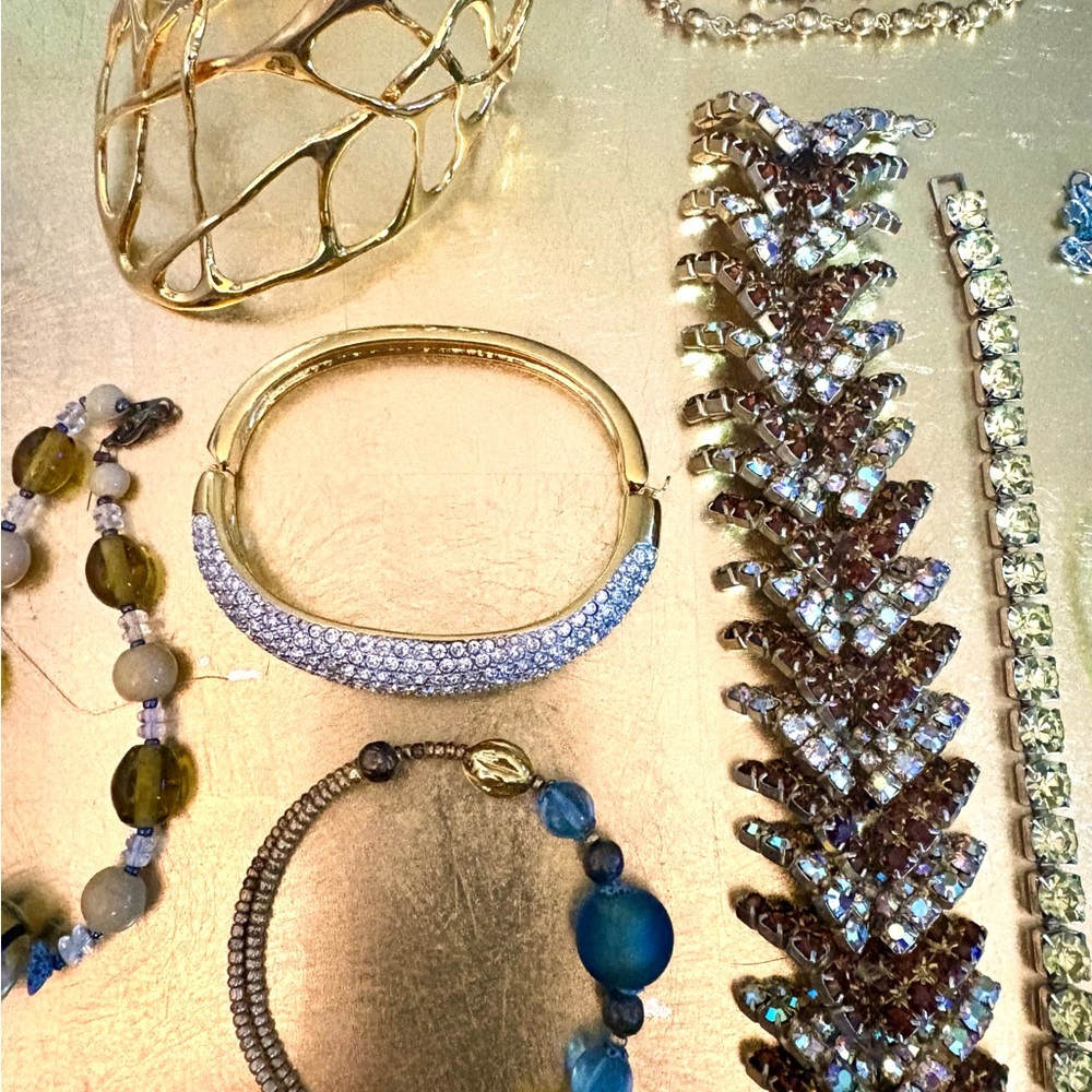 Vintage Bracelets Lot of 17 pieces ! - Picture 5 of 7